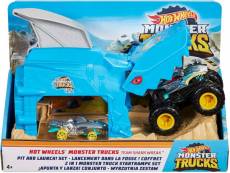 Трек Hot Wheels Пусковой гараж "Акула Монстр" 