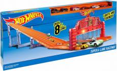Трек Hot Wheels Super 6-полосная гоночная трасса V19..