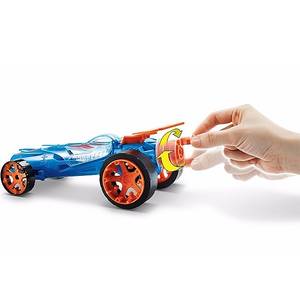 Гипермашинка-трансформер Hot-Wheels Турбоскорость Синяя DPB63