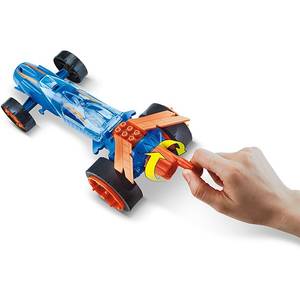 Гипермашинка-трансформер Hot-Wheels Турбоскорость Синяя DPB63