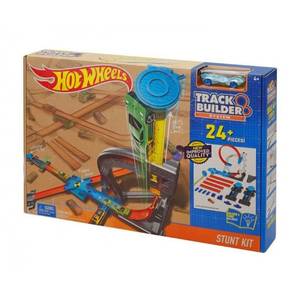 Трек Hot Wheels Builder Stunt Kit Playset DLF28