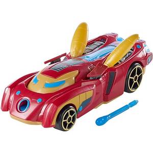 Машина Hot Wheels Marvel Civil War Captain America Iron Man Vehicle