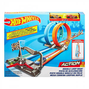 Трек Hot Wheels Двойная петля GFH85