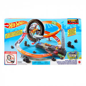 Трек HotWheels "Гонки на шиномонтаже" GJL16