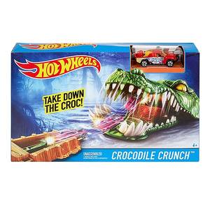 Игровой набор Hot Wheels Crocodile Crunch DWK94/1