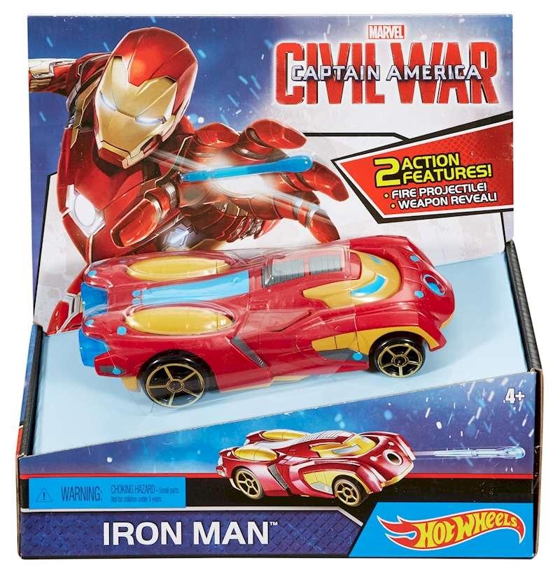 Iron man sales car hot wheels
