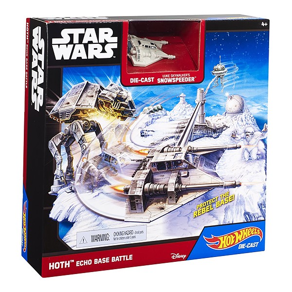 Игровой набор Hot Wheels серии Star Wars "Битва на планете Хот" CGN33/2